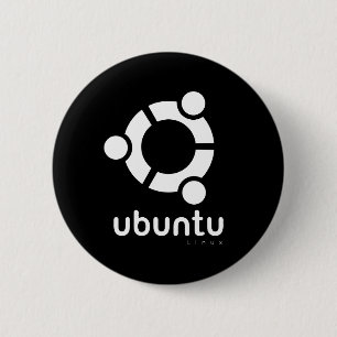 Ubuntu Linux Open Source 6 Cm Round Badge