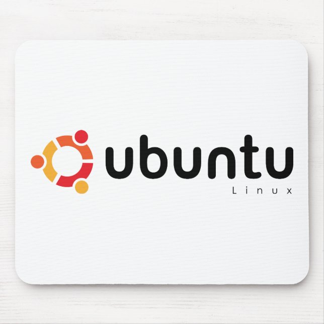 Ubuntu Linux Open Source Mouse Mat (Front)