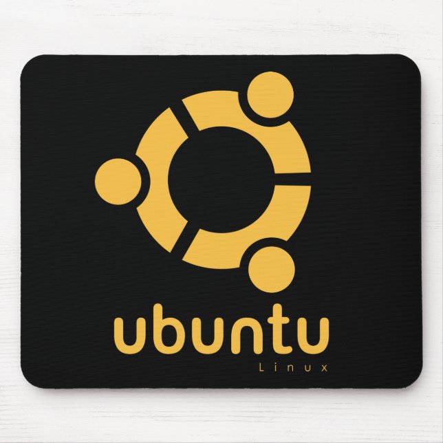 Ubuntu Linux Open Source Mouse Mat (Front)