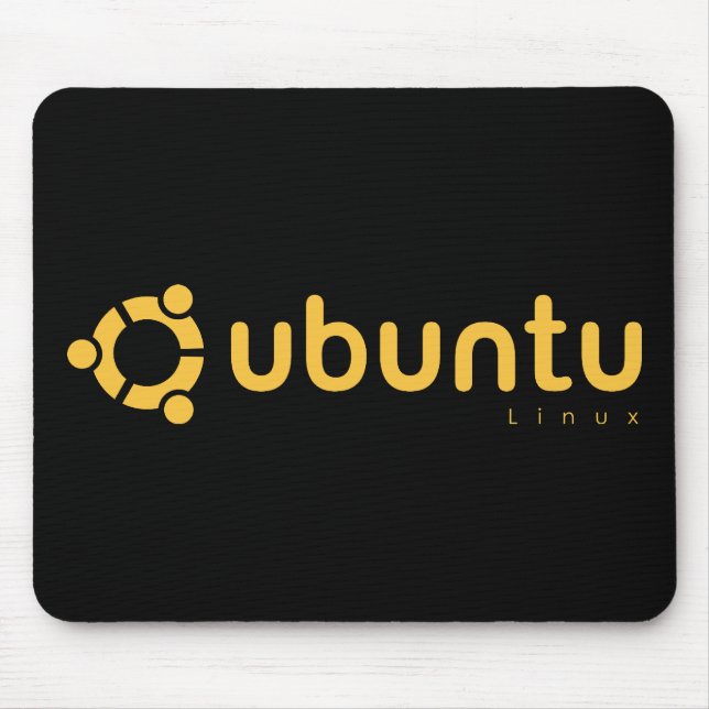 Ubuntu Linux Open Source Mouse Mat (Front)