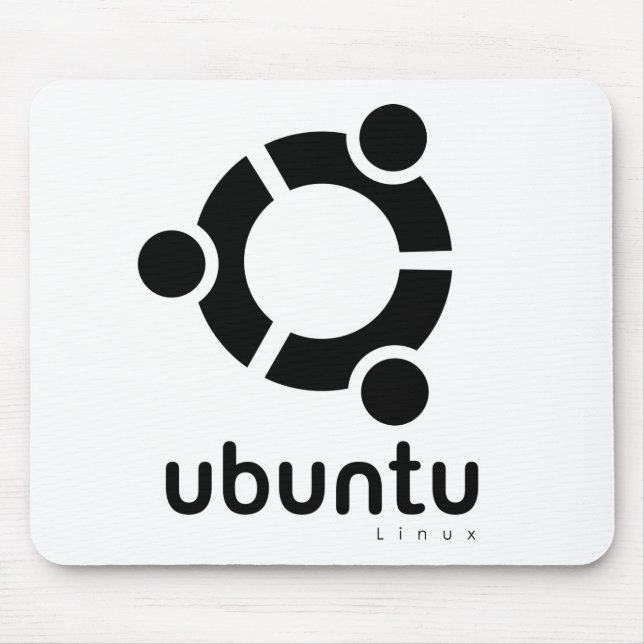 Ubuntu Linux Open Source Mouse Mat (Front)