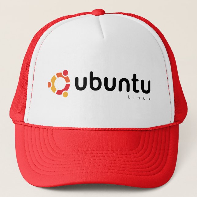 Ubuntu Linux Open Source Trucker Hat (Front)