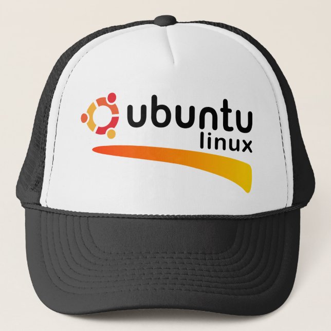 Ubuntu Linux Open Source Trucker Hat (Front)