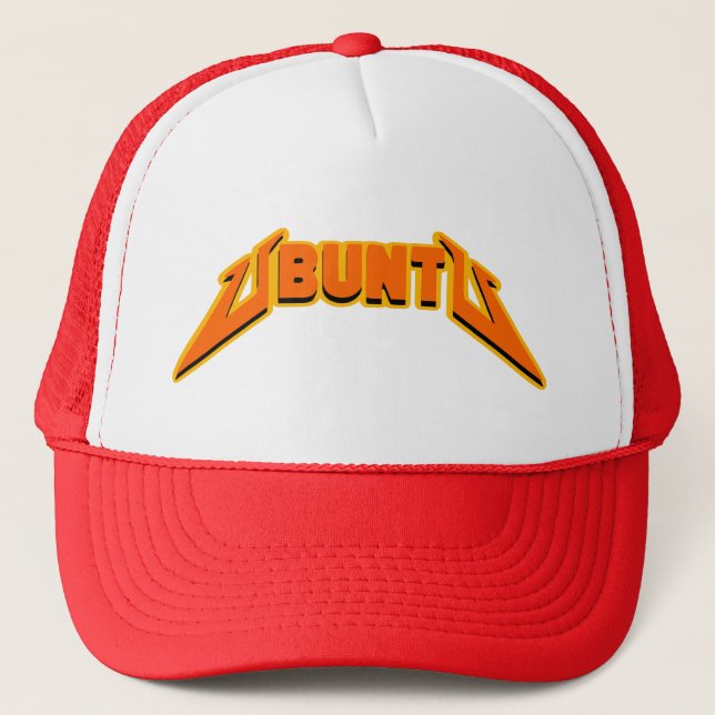 Ubuntu Rock Parody Logo Hat (Front)