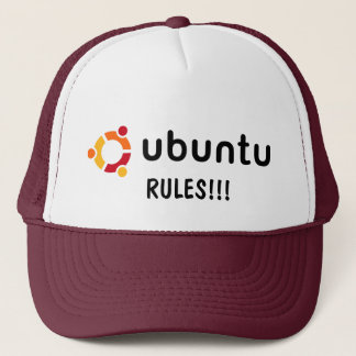Ubuntu RULES!!! Trucker Hat