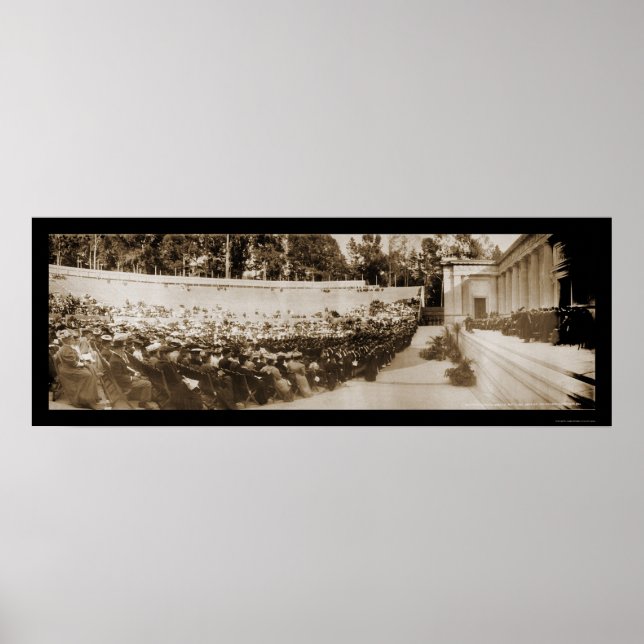 UC Berkeley Gradution Photo 1906 Poster (Front)