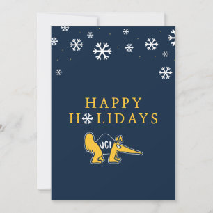 UC Irvine UCI Anteaters Holiday Card