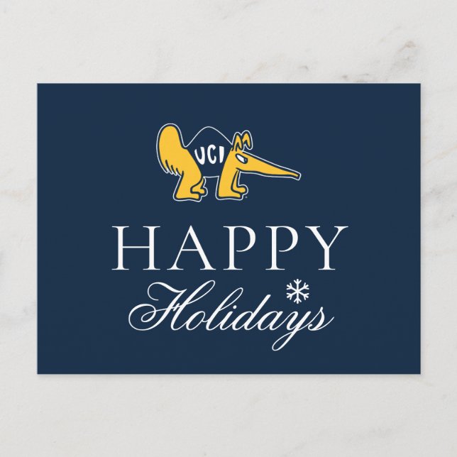 UC Irvine | UCI Anteaters Holiday Postcard (Front)