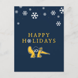 UC Irvine   UCI Anteaters Holiday Postcard