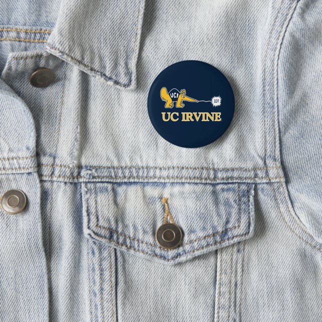 UC Irvine | UCI Anteaters Zot! 6 Cm Round Badge (In Situ)