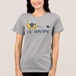 UC Irvine UCI Anteaters Zot! Tri-Blend Shirt