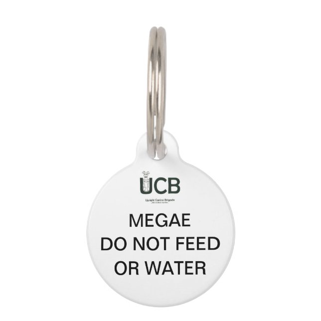 UCB Dog Tag (Front)