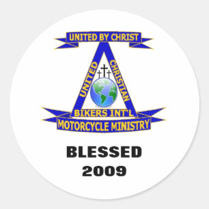 UCBI Bike Blessing Sticker 2009