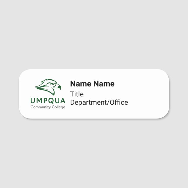 UCC Name Tag 2.0 (Front)
