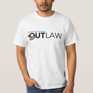 UChicago OutLaw - Black, Full Colour T-Shirt