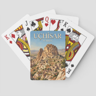 Uçhisar Castle Turkey Playing Cards