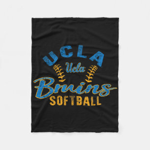 Ucla Bruins Softll Vintage Officially Licensed  Fleece Blanket