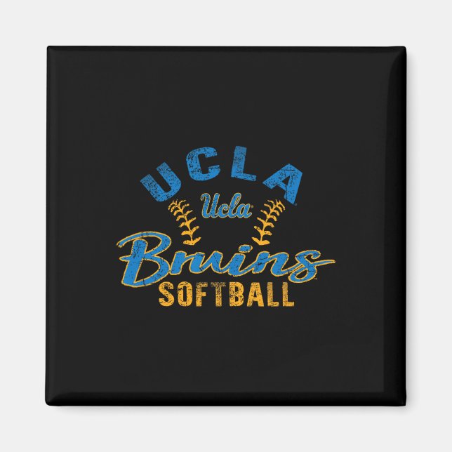 Ucla Bruins Softll Vintage Officially Licensed  Magnet (Front)