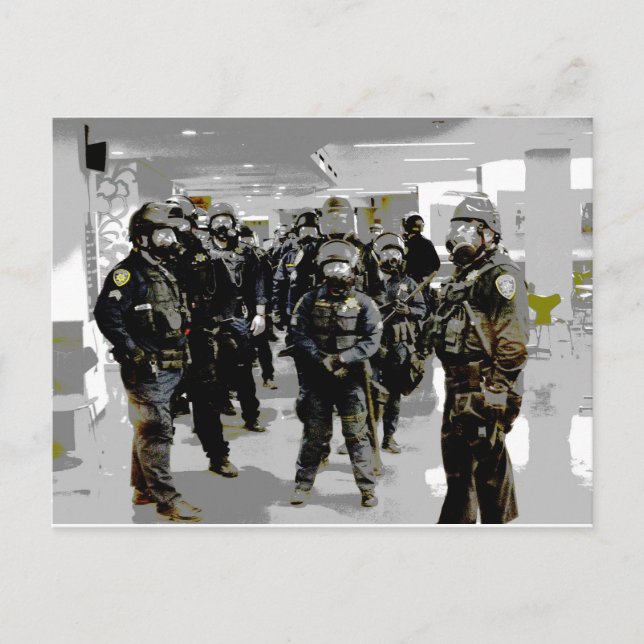 UCPD At Lunch Postcard (Front)