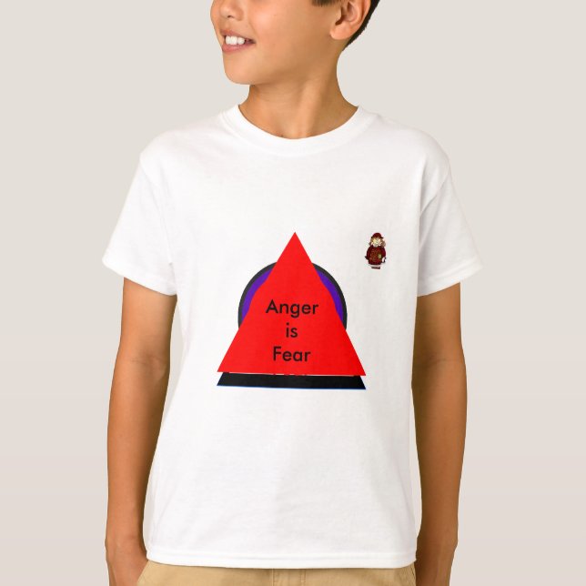 !   UCreate Anger is Fear T-Shirt (Front)