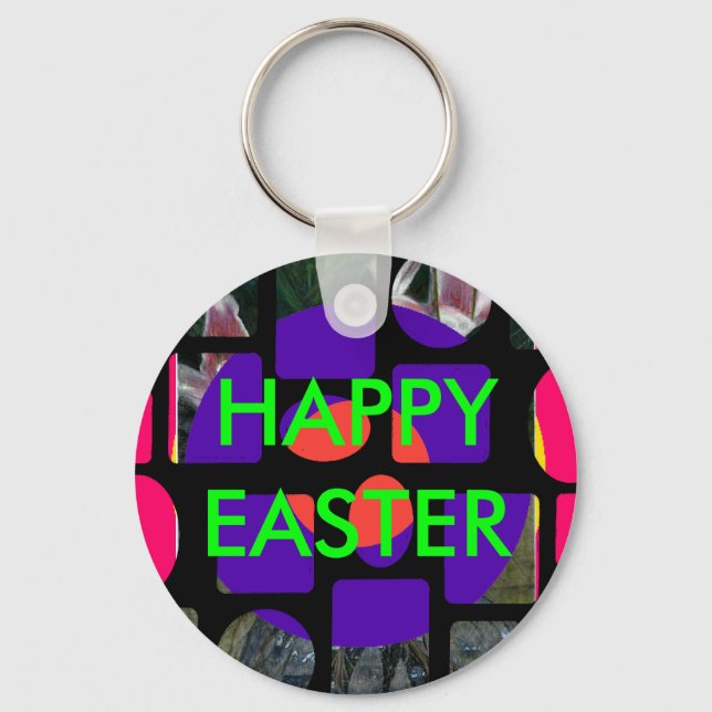 !UCreate Happy Easter Key Ring (Front)