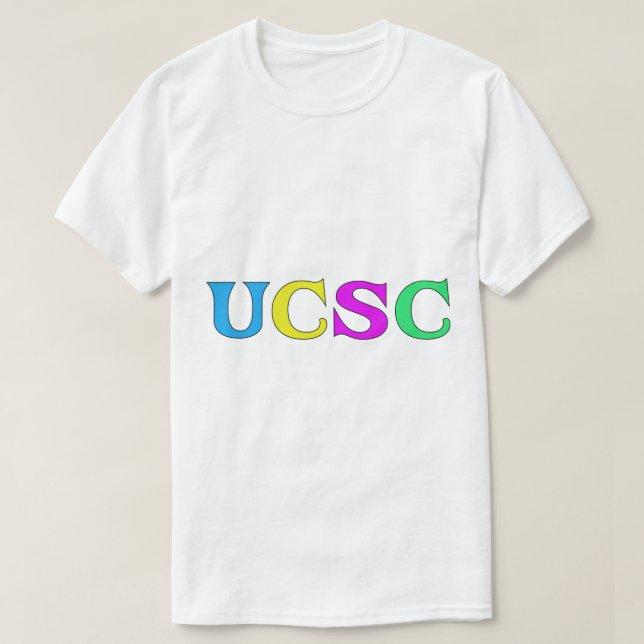ucsc - santa cruz  T-Shirt (Design Front)