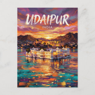 Udaipur India Postcard