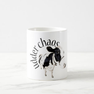 Udder chaos coffee mug