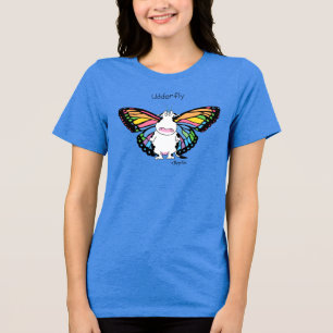 UDDERFLY by Sandra Boynton Tri-Blend Shirt