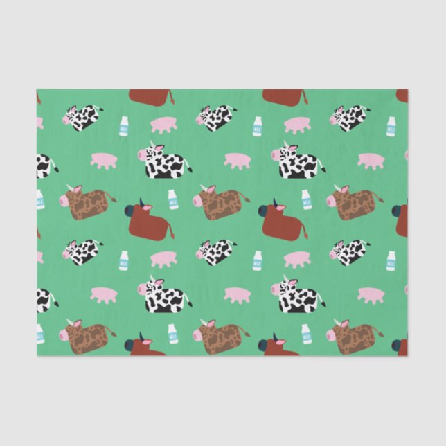 Udderly Cows Tissue Paper (Front)