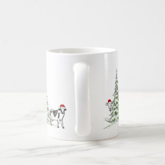 Udderly Merry Christmas Cow Mug