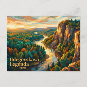 Udegeyskaya Legenda National Park Russia Postcard