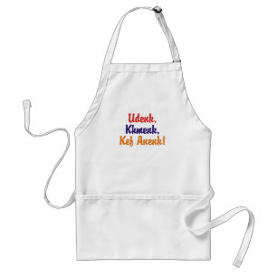 Udenk Khmenk Kef Anenk Standard Apron