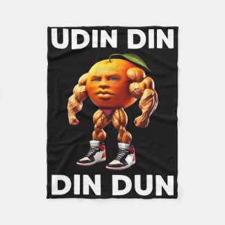 Udin Din Din Dun Italian Brainrot Meme Udindindind Fleece Blanket