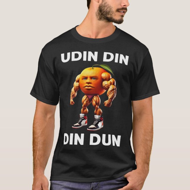 Udin Din Din Dun Italian Brainrot Meme Udindindind T-Shirt (Front)