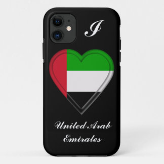 UEA United Arab Emirates flag iPhone 11 Case
