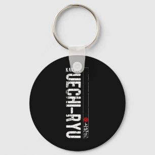 Uechi Ryu Karate Do Martial Arts Japan Belt Retro Key Ring
