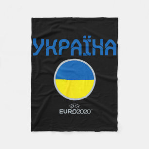 Uefa Euro ukraine' Nation  Fleece Blanket