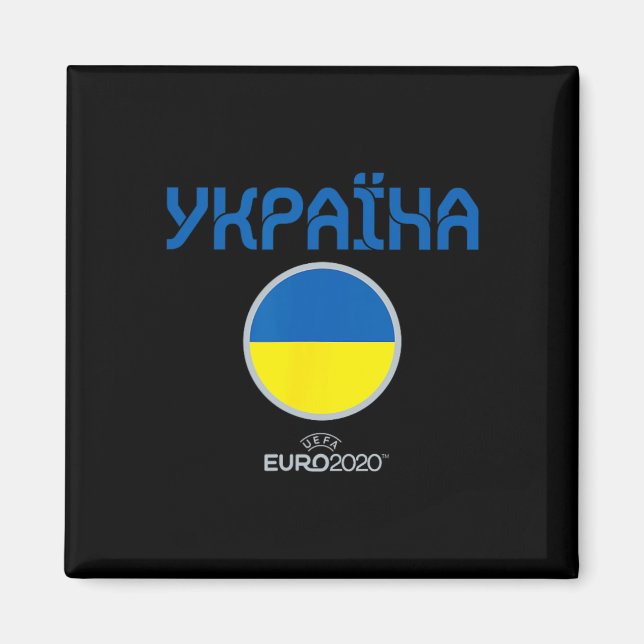 Uefa Euro ukraine' Nation  Magnet (Front)