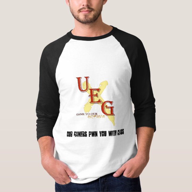 UEG 3/4-length t-shirt (Front)
