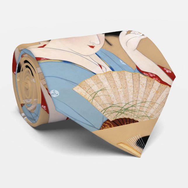 Uemura Shōen, Spring Off Tie (Rolled)