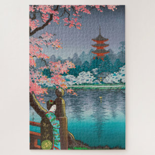 Ueno Park by Tsuchiya Koitsu Jigsaw Puzzle