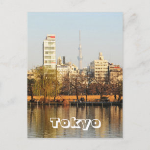 Ueno Park in Tokyo, Japan Postcard
