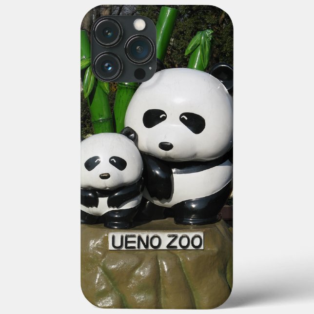 Ueno Zoo Panda Sign Case-Mate iPhone Case (Back)