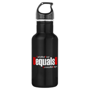 UEqualsU HIV Facts Not Fear Science Not Stigma 532 Ml Water Bottle