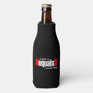 UEqualsU HIV Facts Not Fear Science Not Stigma Bottle Cooler