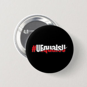 UEqualsU HIV Undetectable Untransmittable Art 6 Cm Round Badge