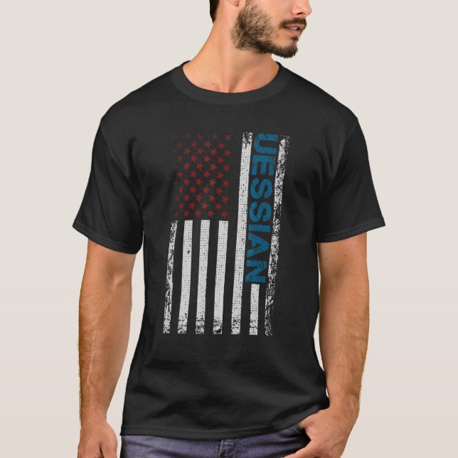 Uessian Movement Us Flag Suggestion To Be Called A T-Shirt (Front)