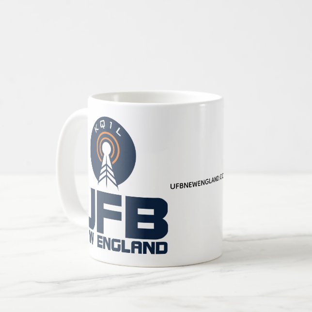 UFB New England Mug (Front Left)
