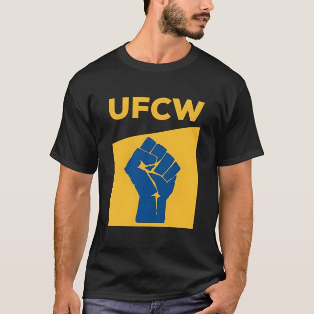 Ufcw Resist Fist Strike T-Shirt (Front)